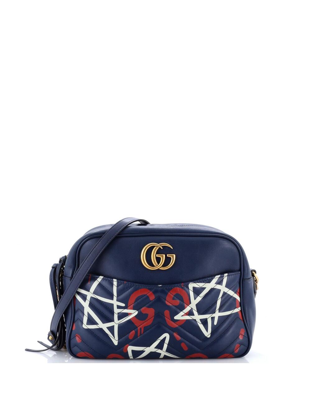Gg Marmont Shoulder Bag Guccighost #366115G11B